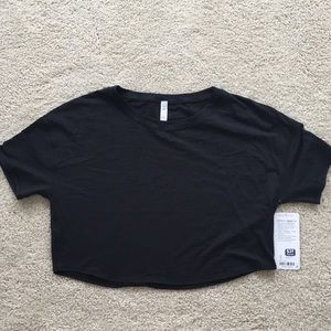Lululemon Lightest Crop Tee